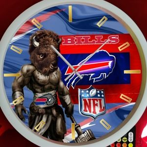 Buffalo Bills Wall Clock